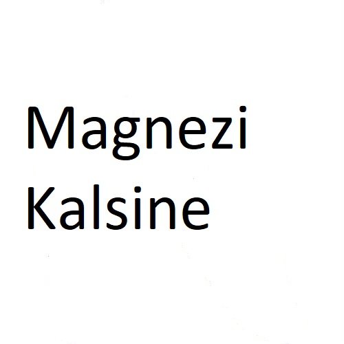 Magnezi Kalsine